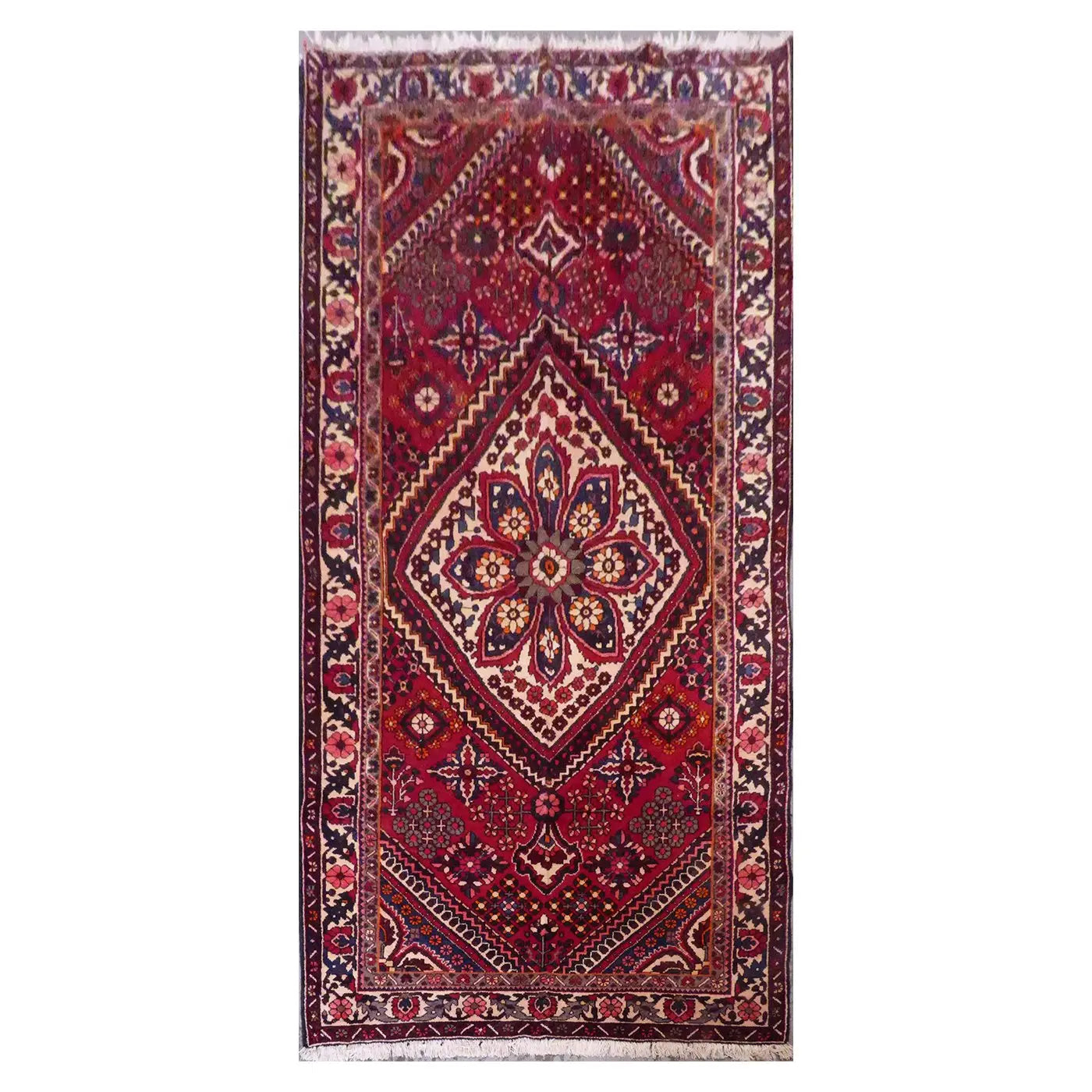 One Of The Kind Persian Bakhtiar Rug 10'2" x 5'1"